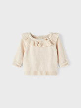 Lil 'Atelier - Dorit Langærmet Loose Strik - Turtledove